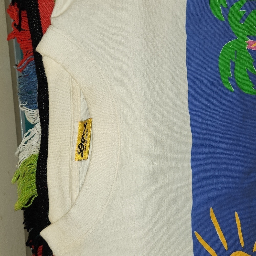RETRO 90s Ken Done Australia 1xl Long T-Shirt - Picture 5 of 6